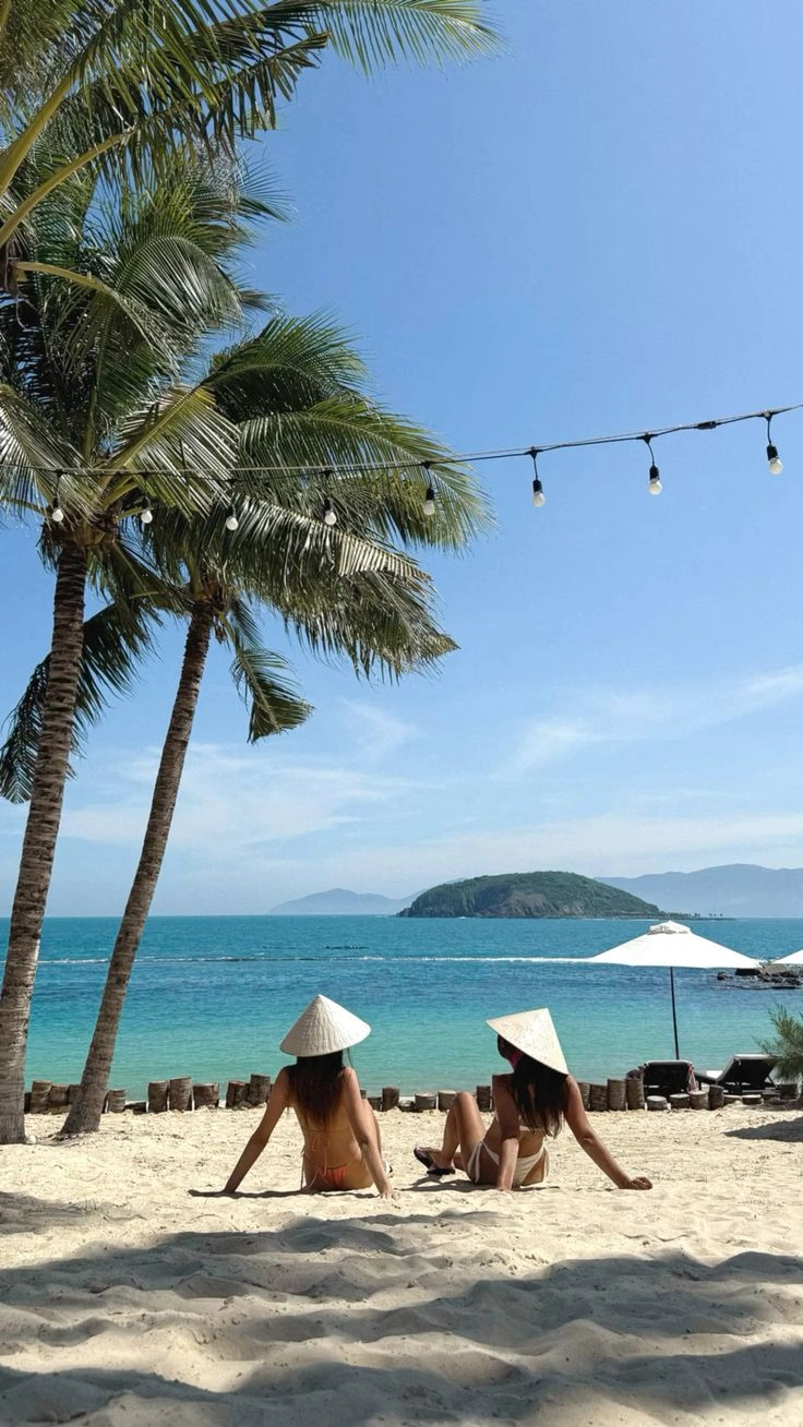 Beach café at An Bang Beach Hoi An