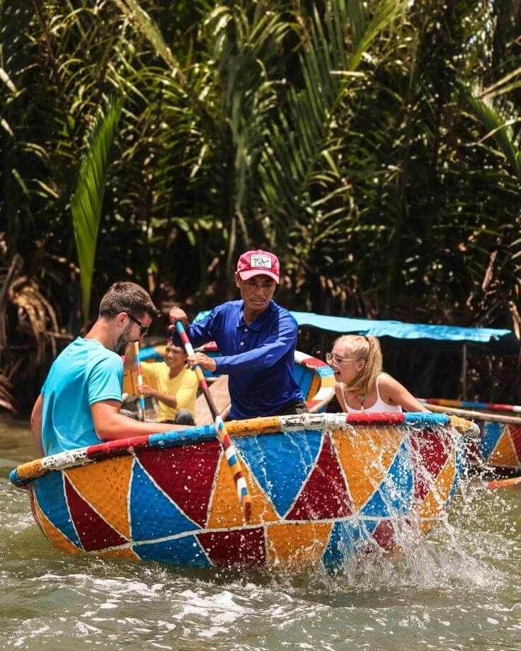 Cam Thanh coconut forest near Hoi An Vietnam